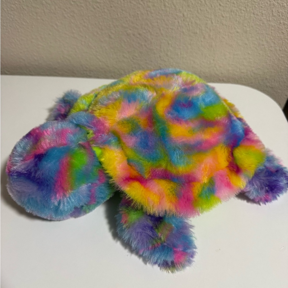 Fiesta Multicolor Plush Turtle